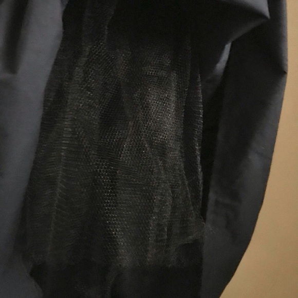 Handmade Navy Blue Cotton Maxi Dress - Picture 7 of 8